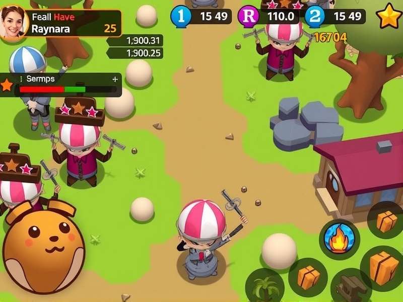 Ginger Heroes Battle Gameplay Screenshot